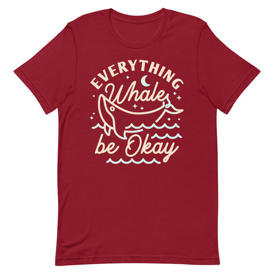 Everything Whale Be Okay Men's Signature Tee