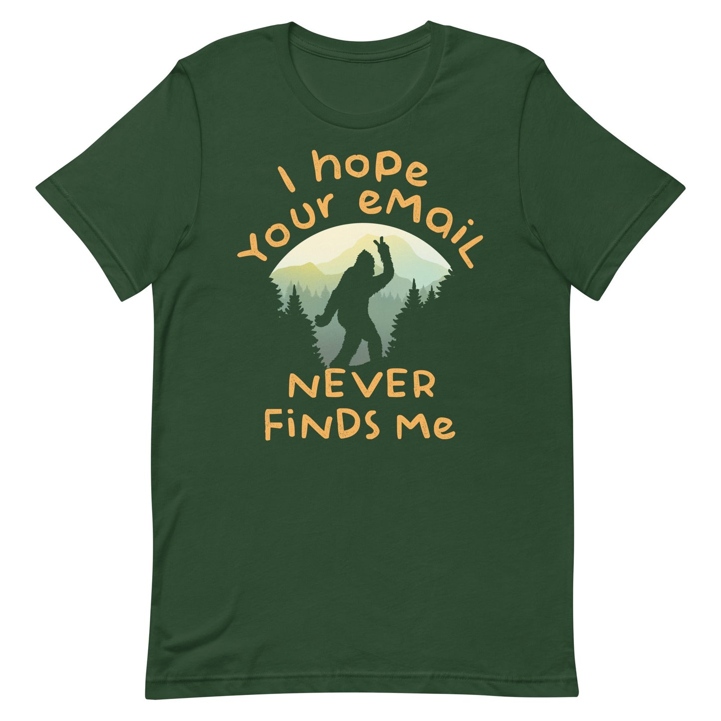 I Hope Your Email Never Finds Me Men's Signature Tee