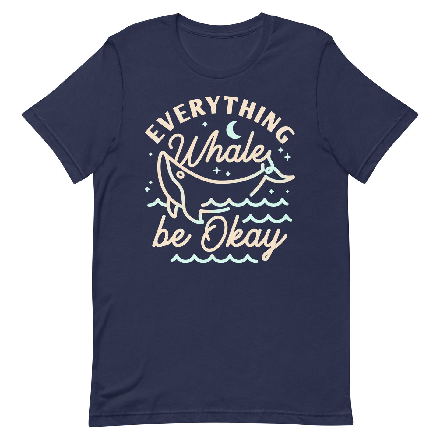 Everything Whale Be Okay Men's Signature Tee