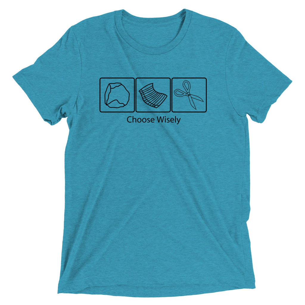 Choose Wisely Men's Tri-Blend Tee