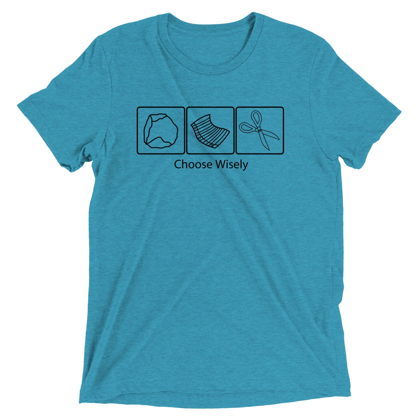 Choose Wisely Men's Tri-Blend Tee