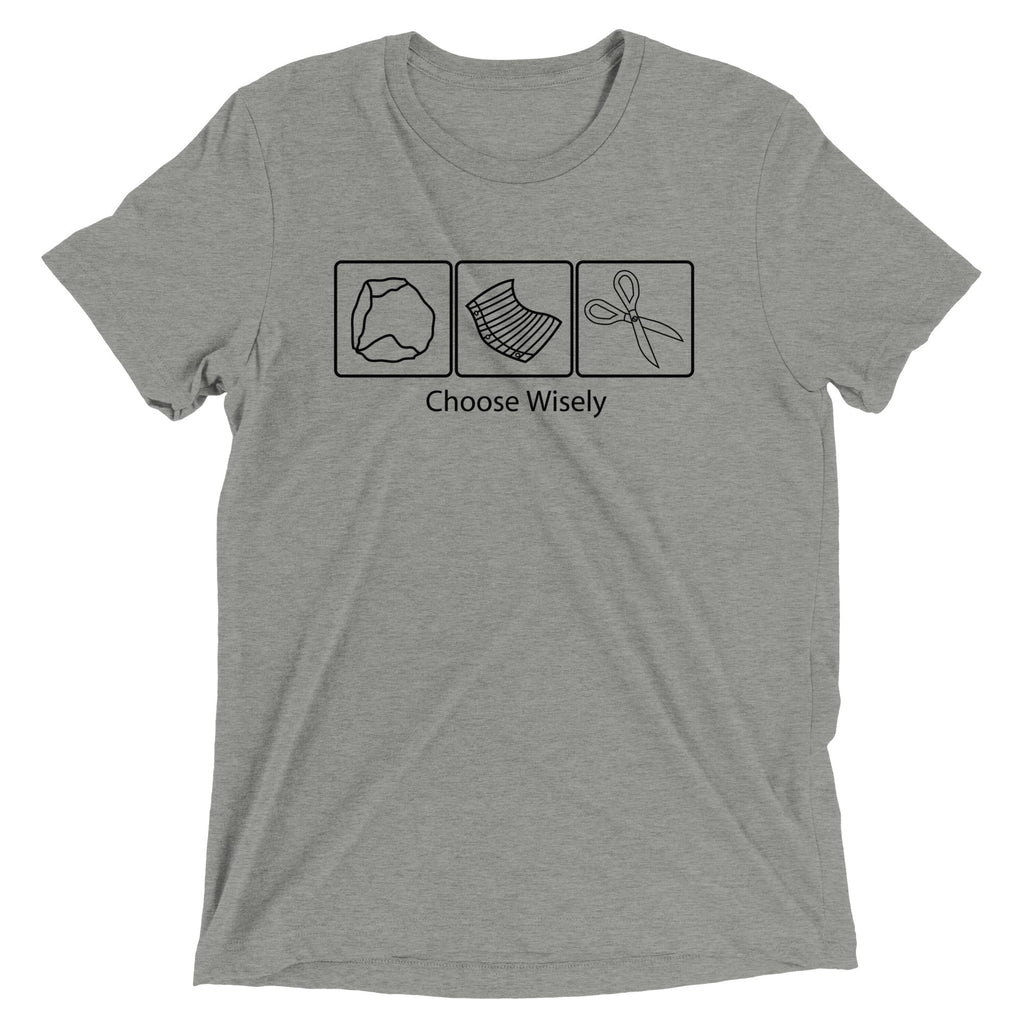 Choose Wisely Men's Tri-Blend Tee