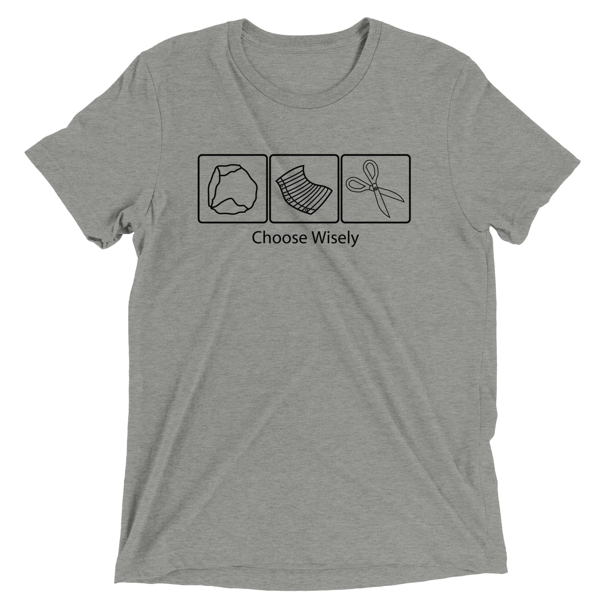 Choose Wisely Men's Tri-Blend Tee