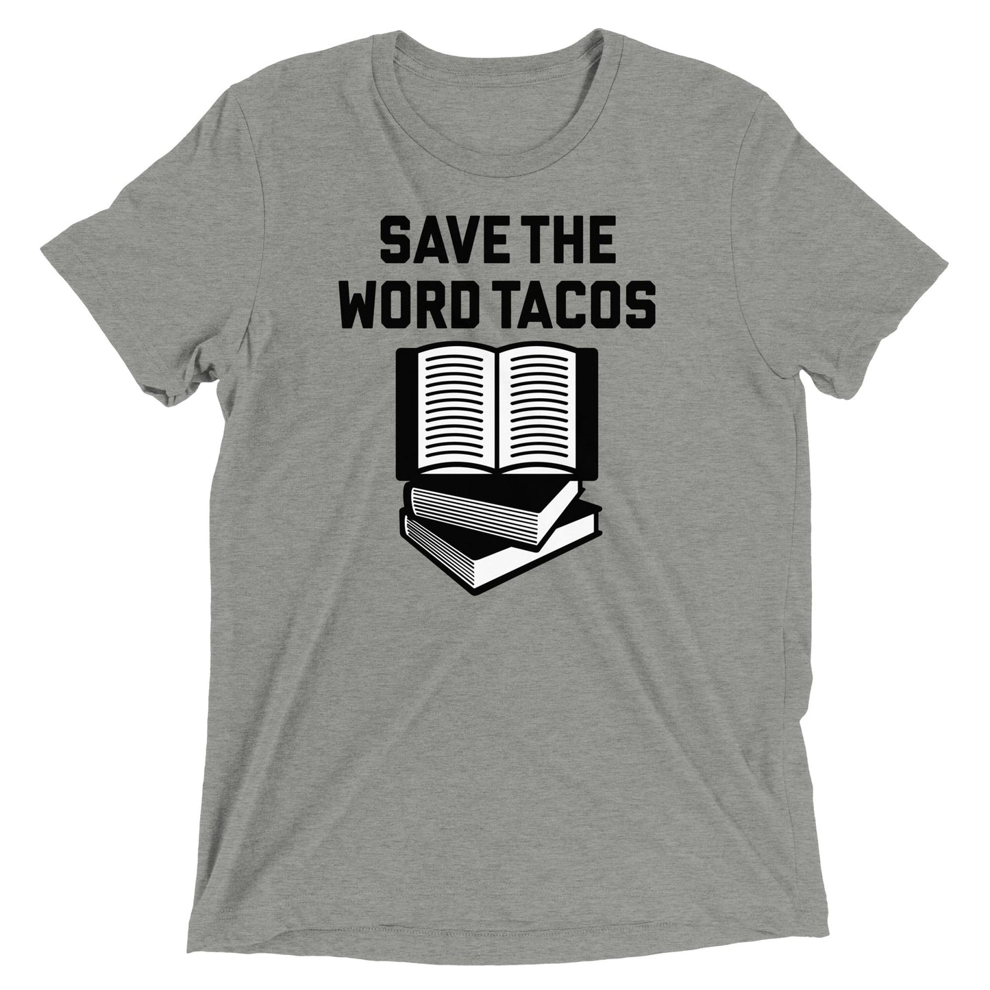 Save The Word Tacos Men's Tri-Blend Tee