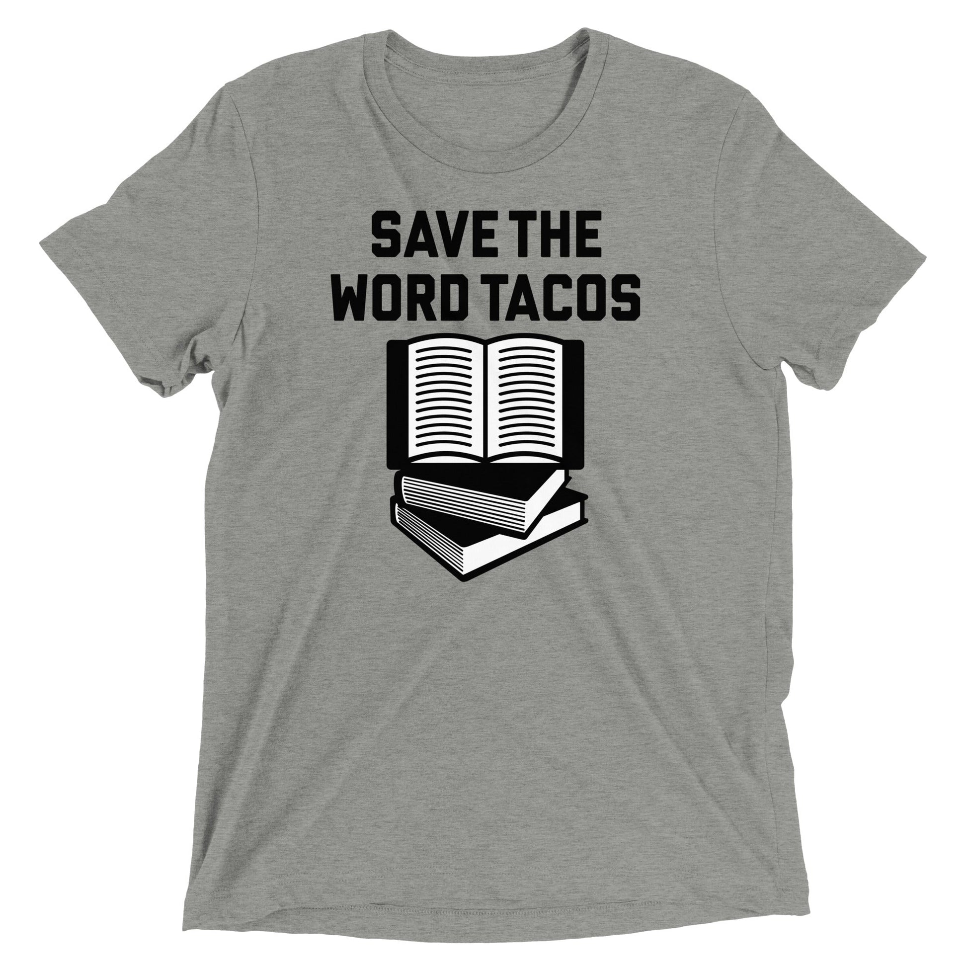 Save The Word Tacos Men's Tri-Blend Tee