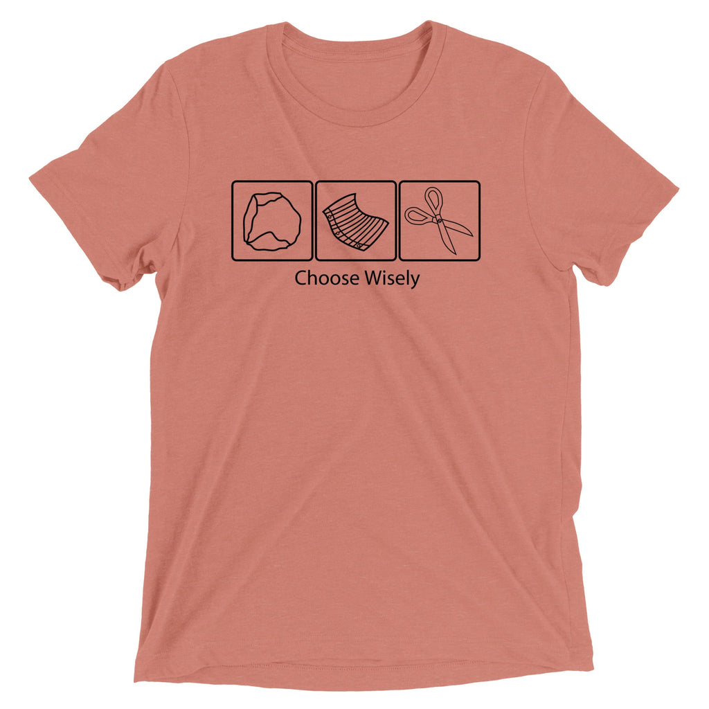Choose Wisely Men's Tri-Blend Tee