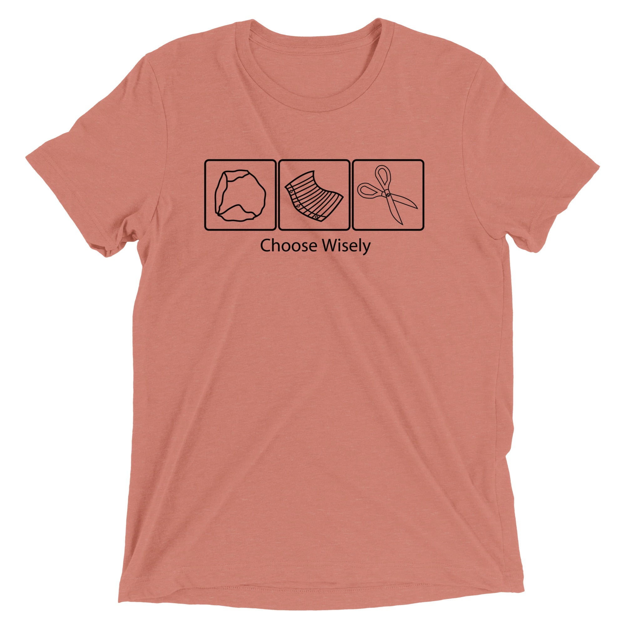 Choose Wisely Men's Tri-Blend Tee