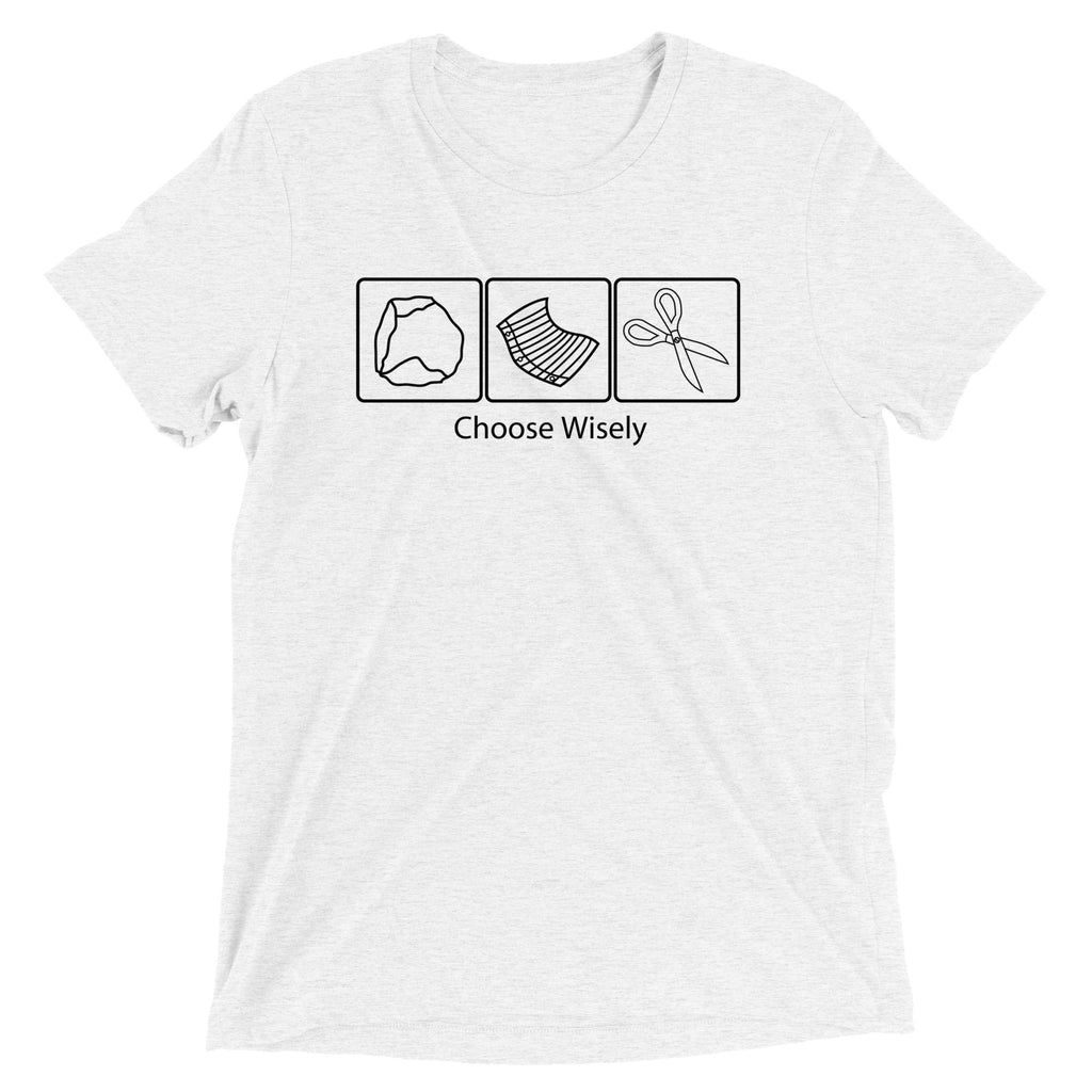 Choose Wisely Men's Tri-Blend Tee
