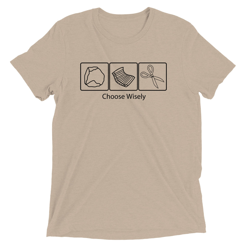 Choose Wisely Men's Tri-Blend Tee