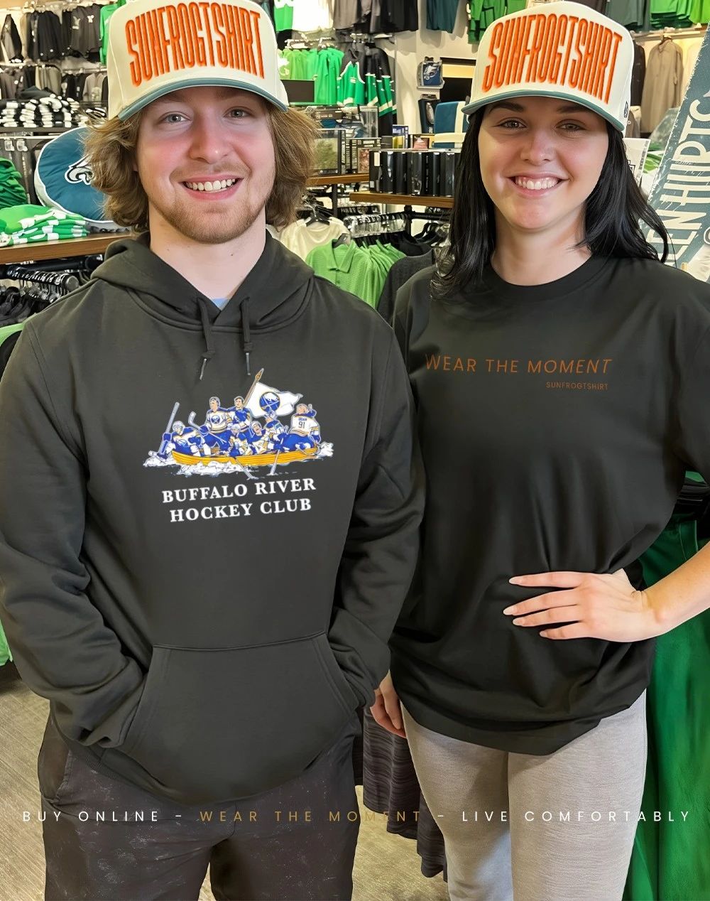 Buffalo River Hockey Crossing Shirt