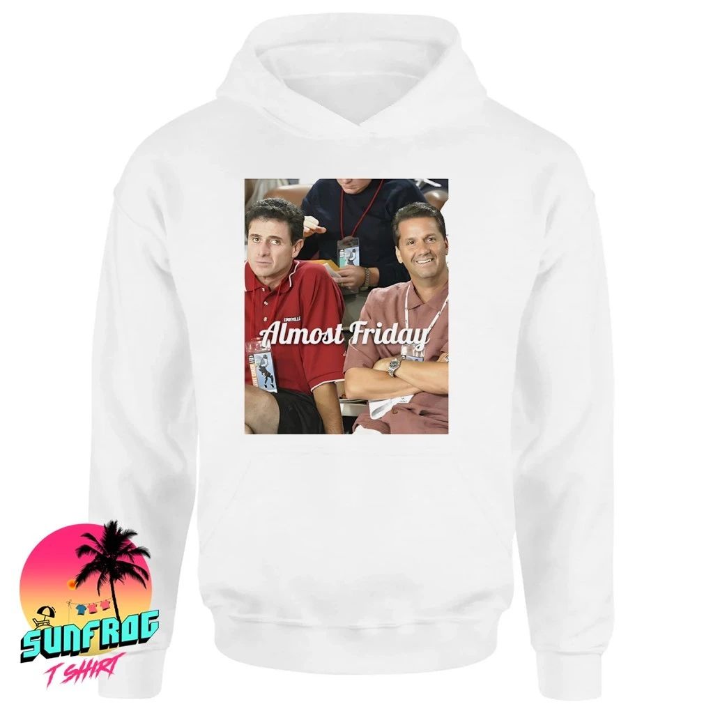 Almost Friday Cal and Rick coach basketball shirt