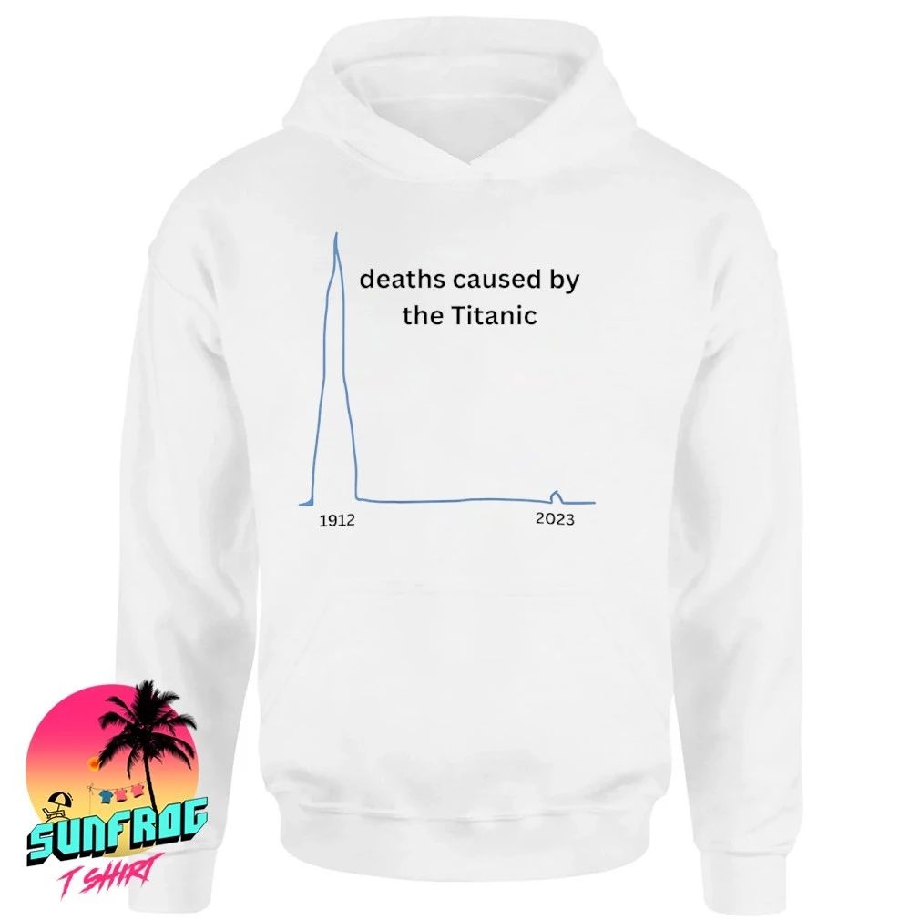 Deaths caused by the Titanic 1912 2023 shirt
