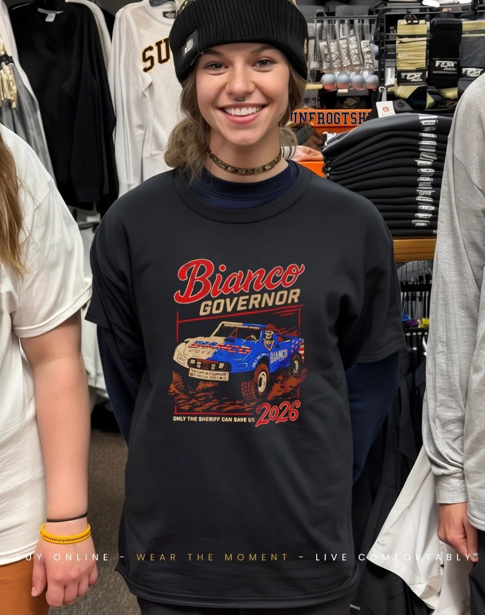 Chad Bianco Governor Only The Sheriff can save us 2026 shirt