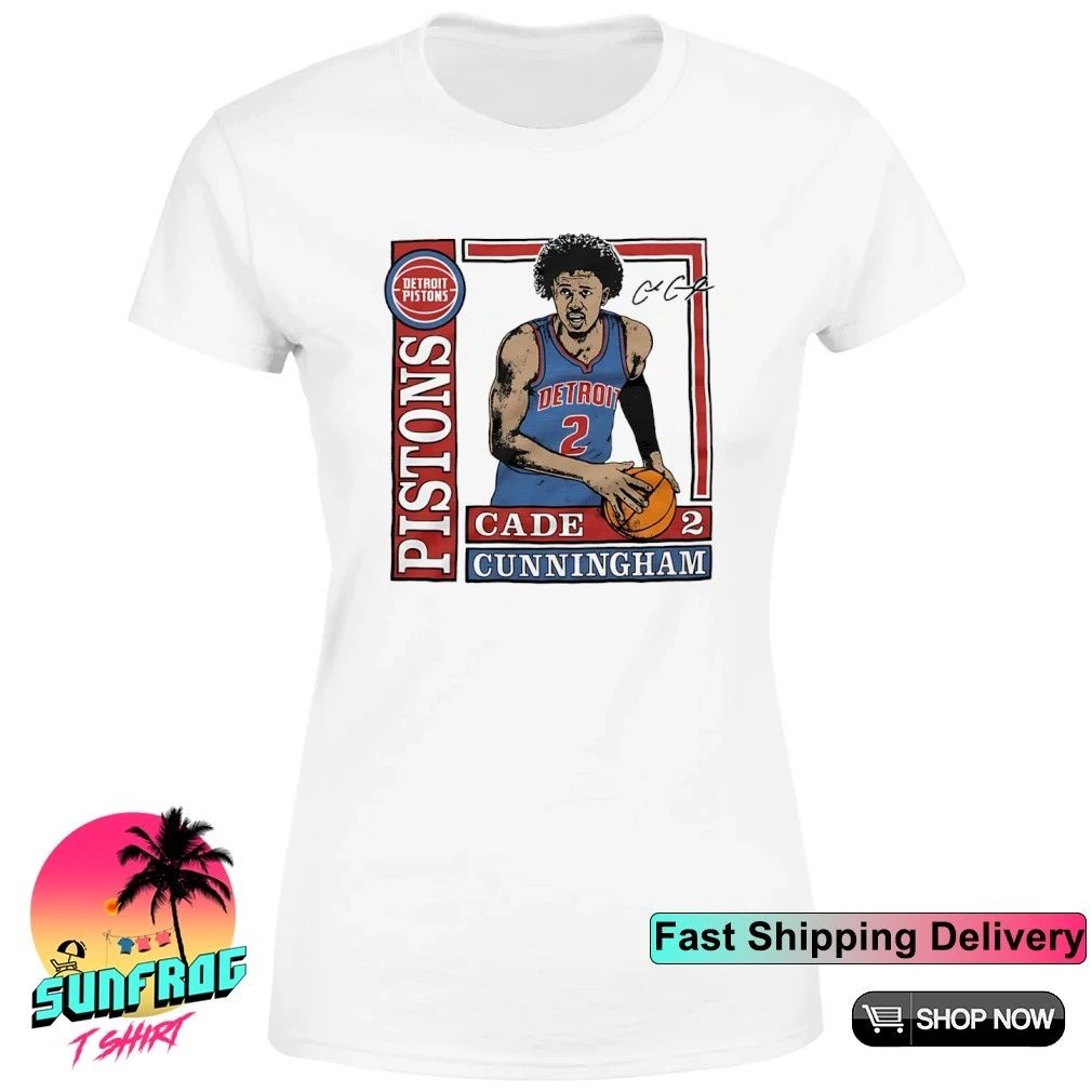 Detroit Pistons Cade Cunningham Signature 2026 shirt