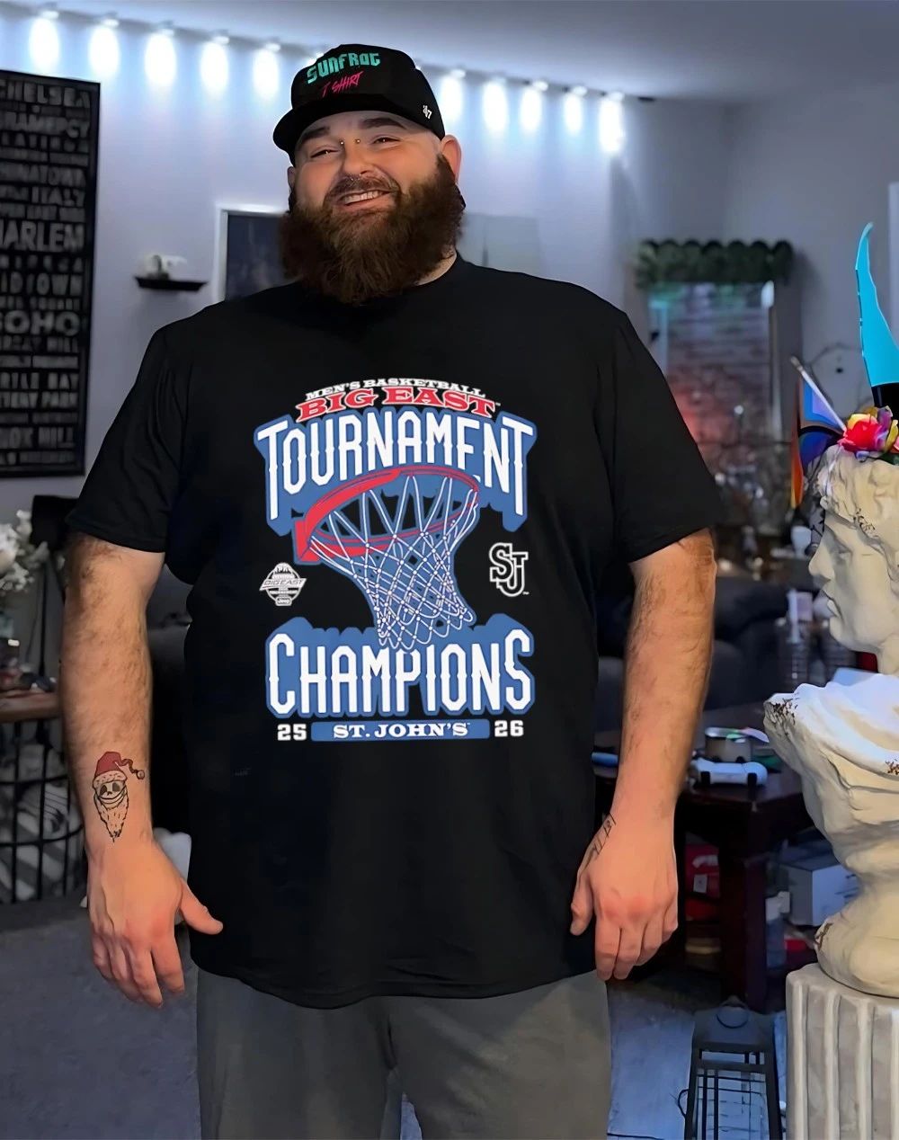 St. John’s Red Storm 2026 Big East Tournament Champions Official Locker Room shirt