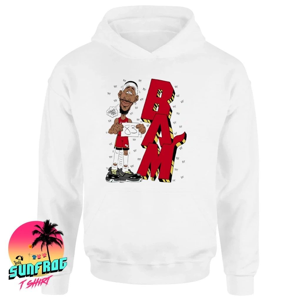 Bam Adebayo Miami Heat Bam 83 point caricature shirt
