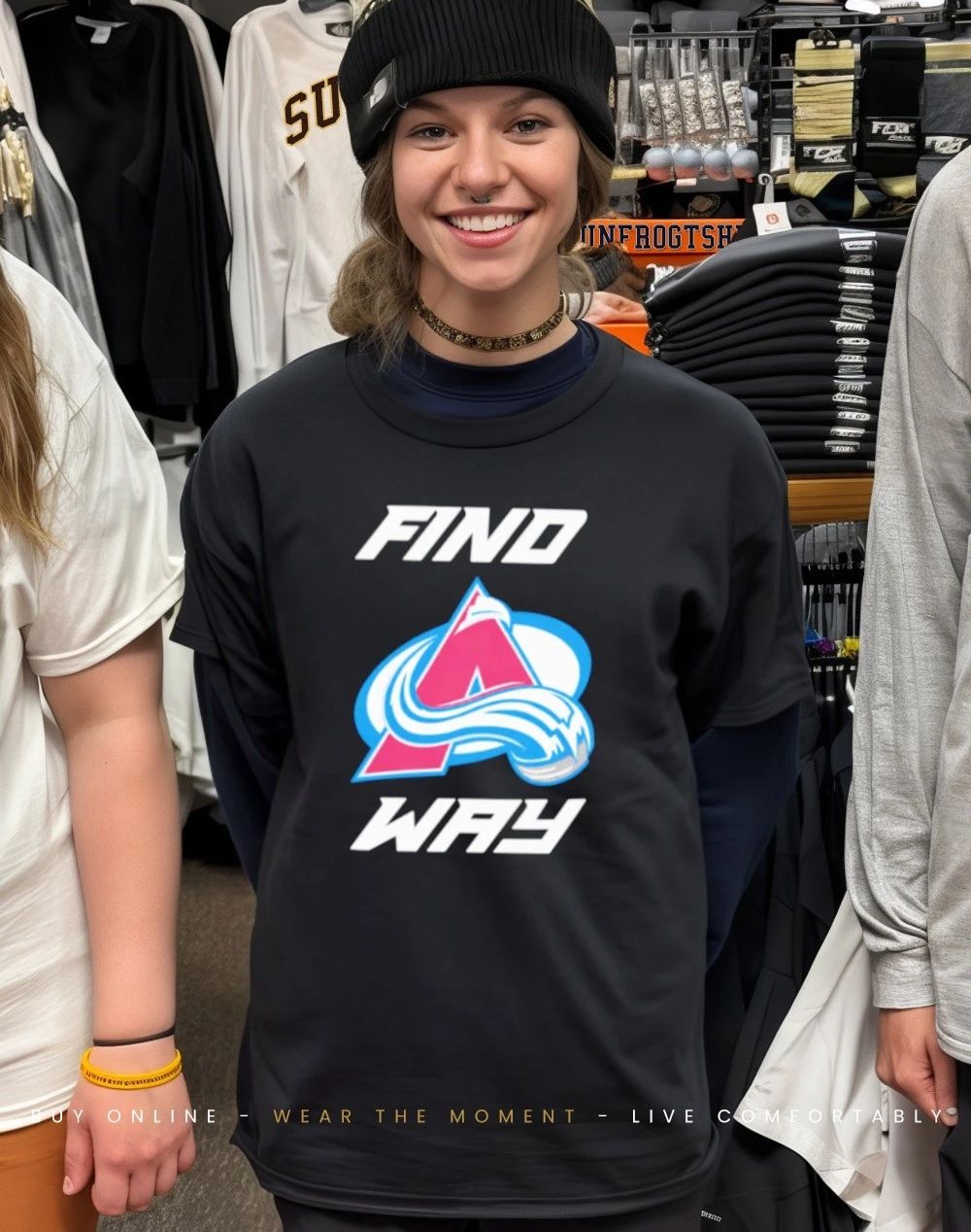 Colorado Avalanche find a way shirt