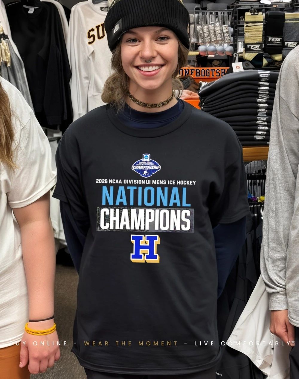 Hamilton College Continentals 2026 Ncaa Division III Men’s Ice Hockey National Champions Logo Trending shirt