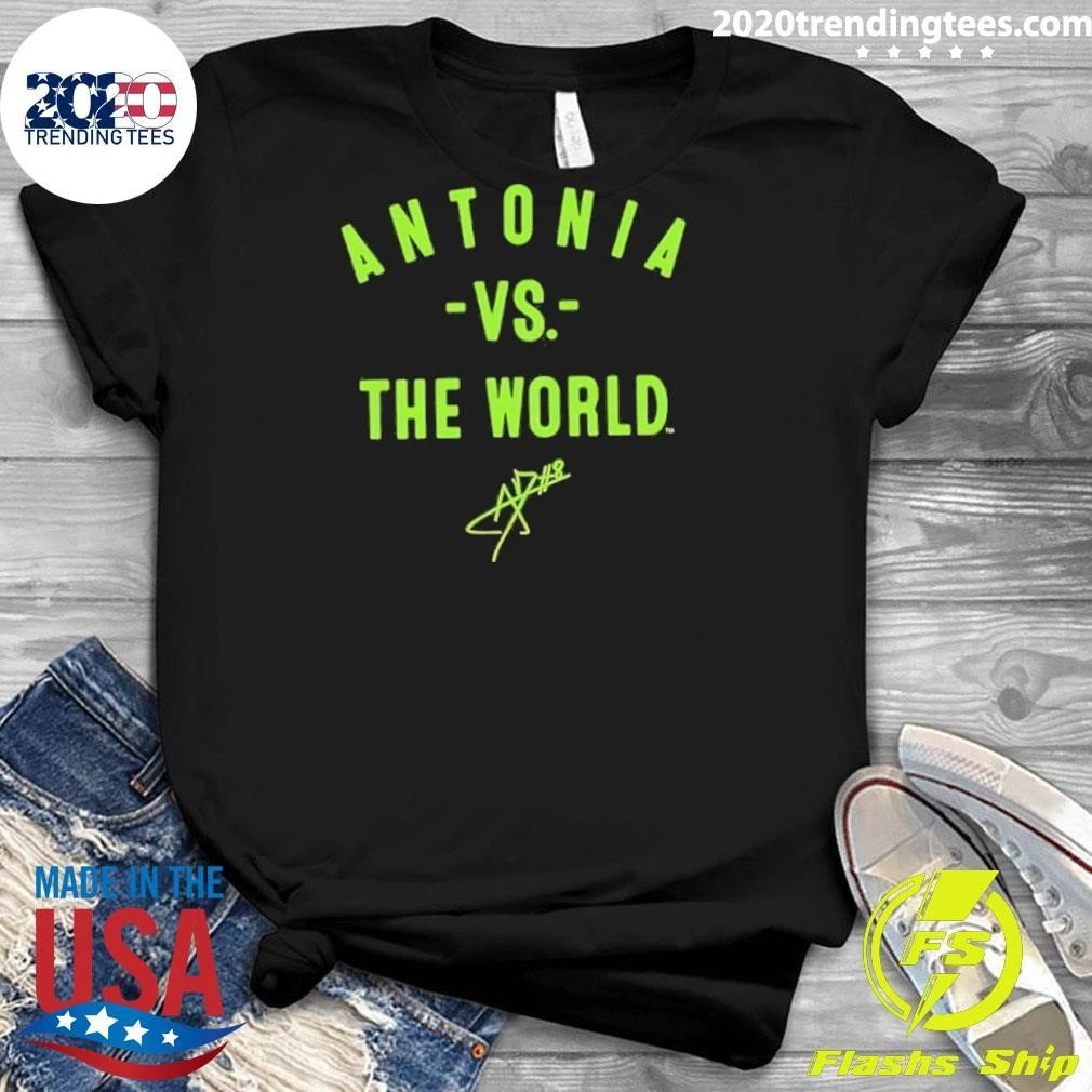 Antonia Delaere Minnesota Lynx Vs. The World Signature Shirt