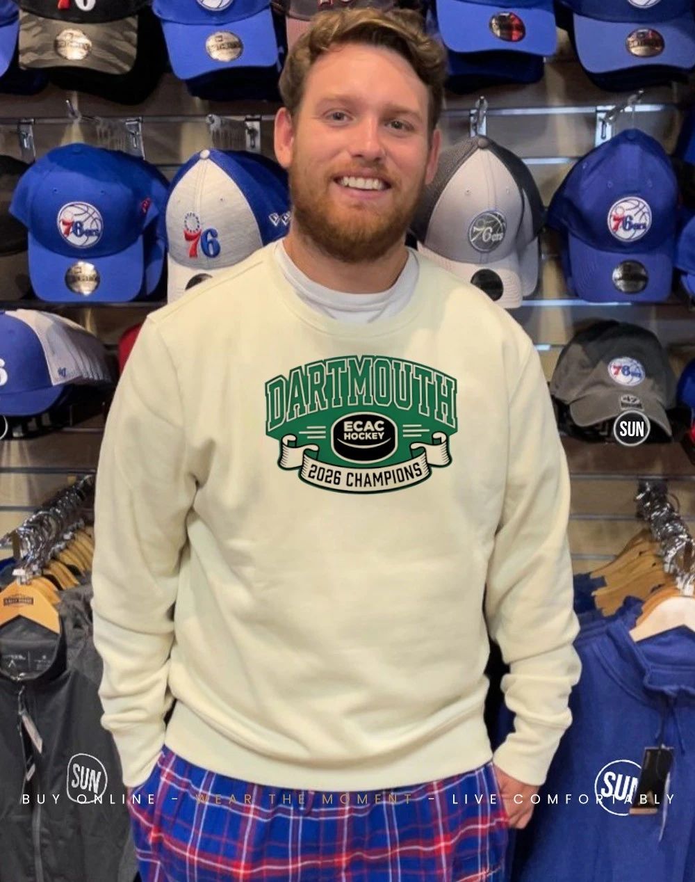 Dartmouth Big Green ECAC Hockey Champions 2026 vintage shirt