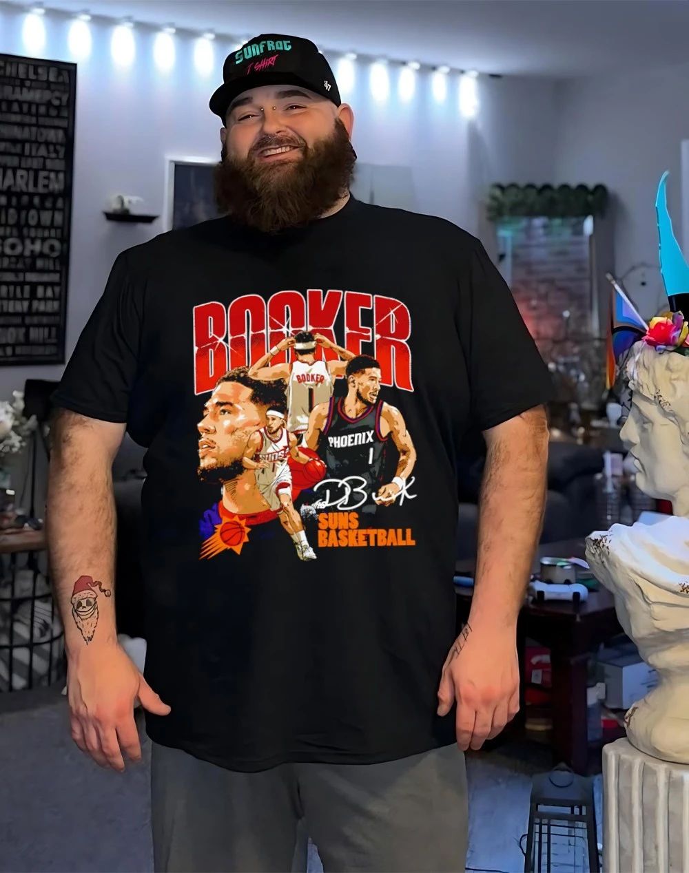 Devin Booker Phoenix Suns Collage signature shirt