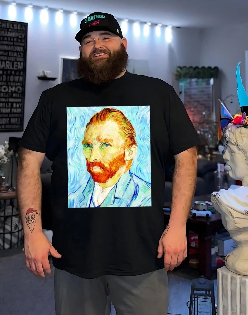 Van Gogh Self Portrait shirt