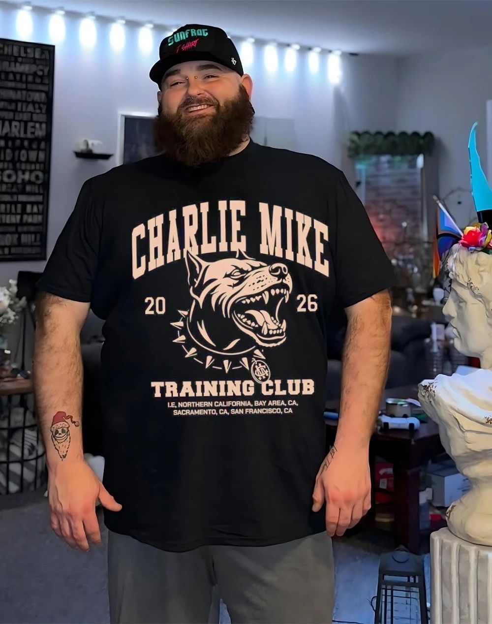 Charlie Mike 2026 Training Club Northern California shirt