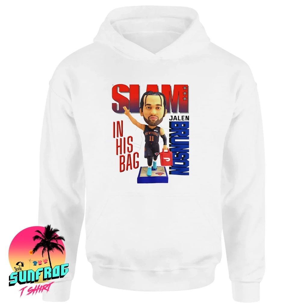 Rare 2026 Slam Jalen Brunson Doordash In His Bag Shirt