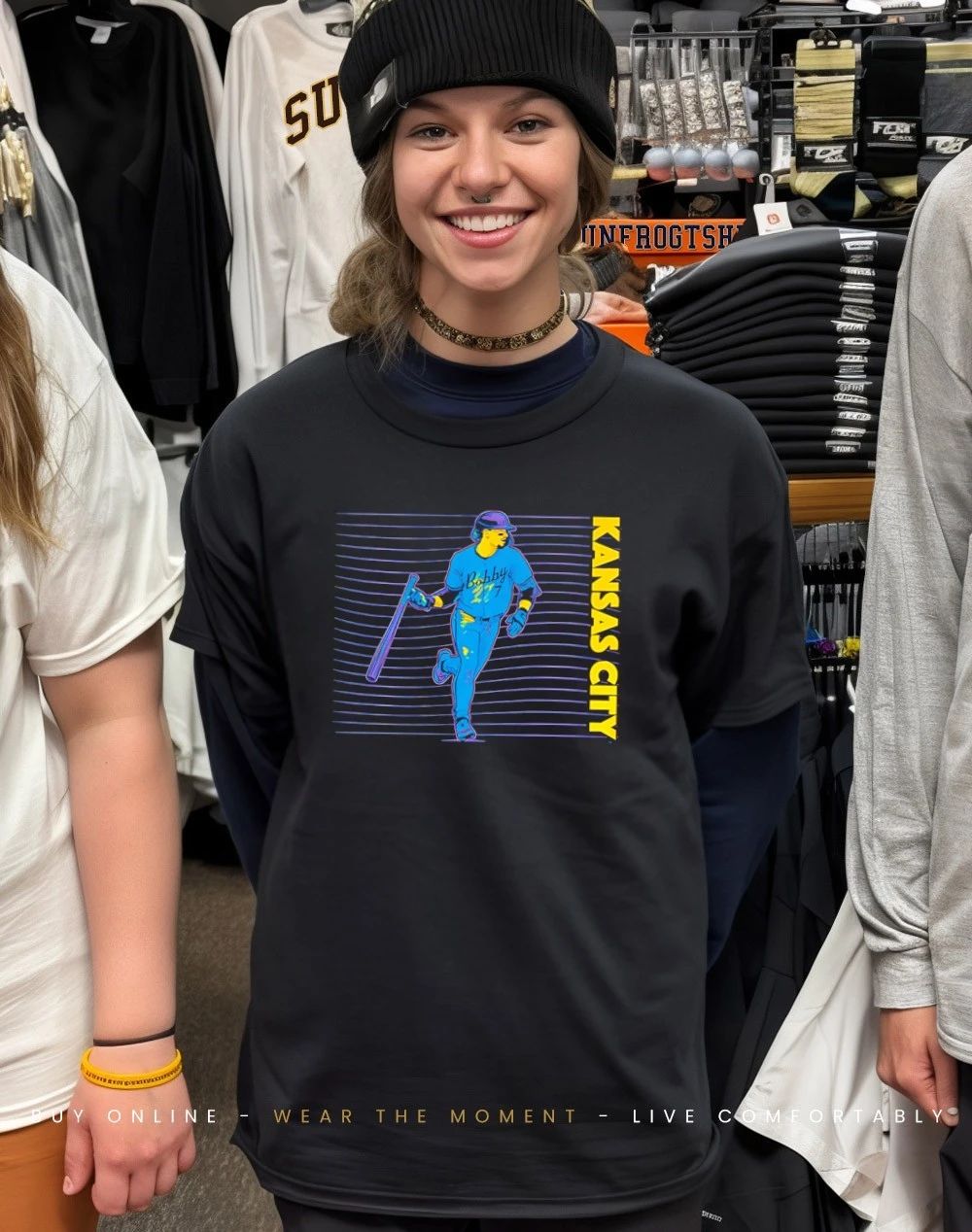 Bobby Witt Jr Kansas City Royals Neon Nights shirt