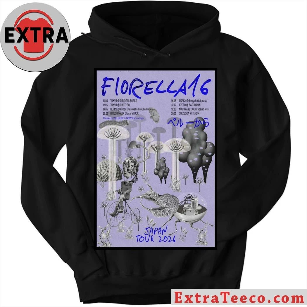 Fiorella 16 2026 Japan Tour Poster Shirt