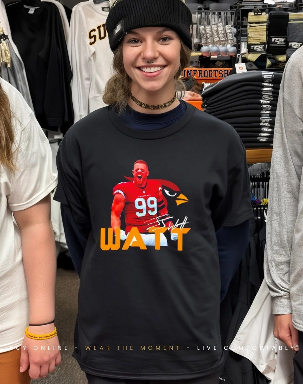 J. J. Watt St. Louis Cardinals signatures shirt