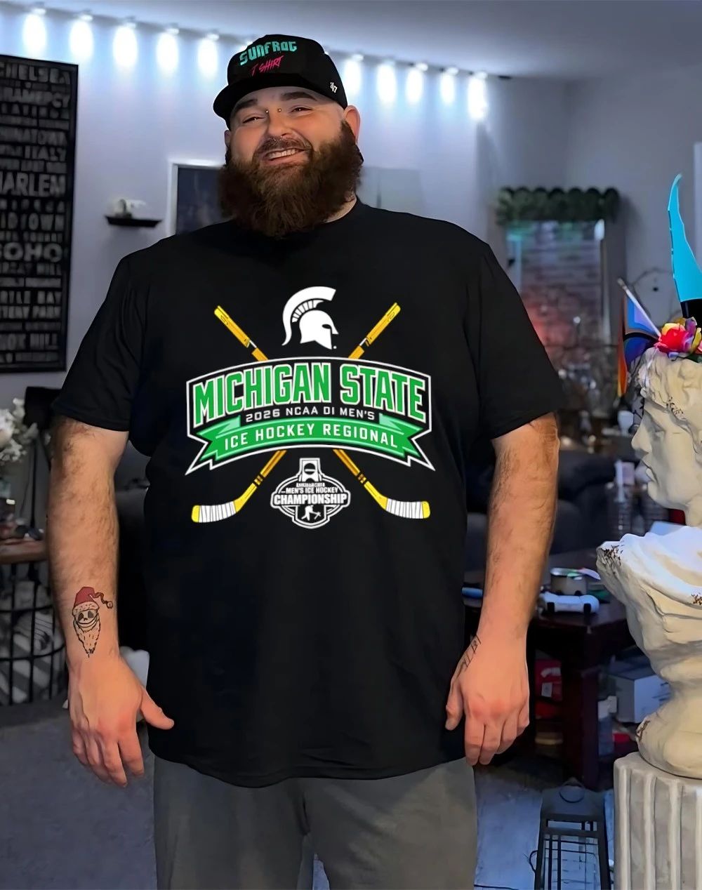 Michigan State Spartans 2026 NCAA DI Men’s Ice Hockey Regionals shirt