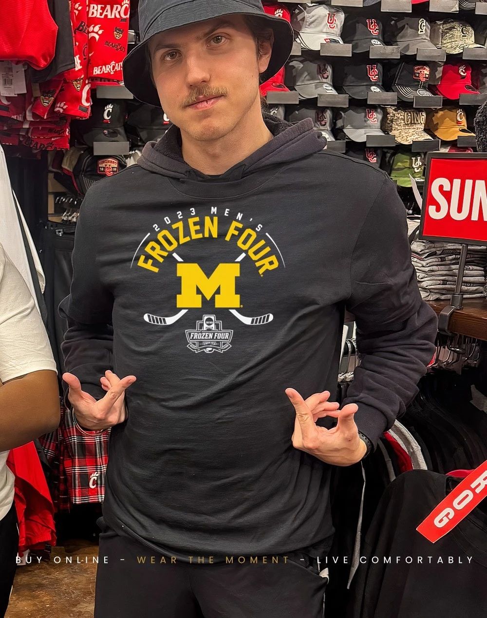 Michigan Men’s Hockey 2026 Frozen Four shirt