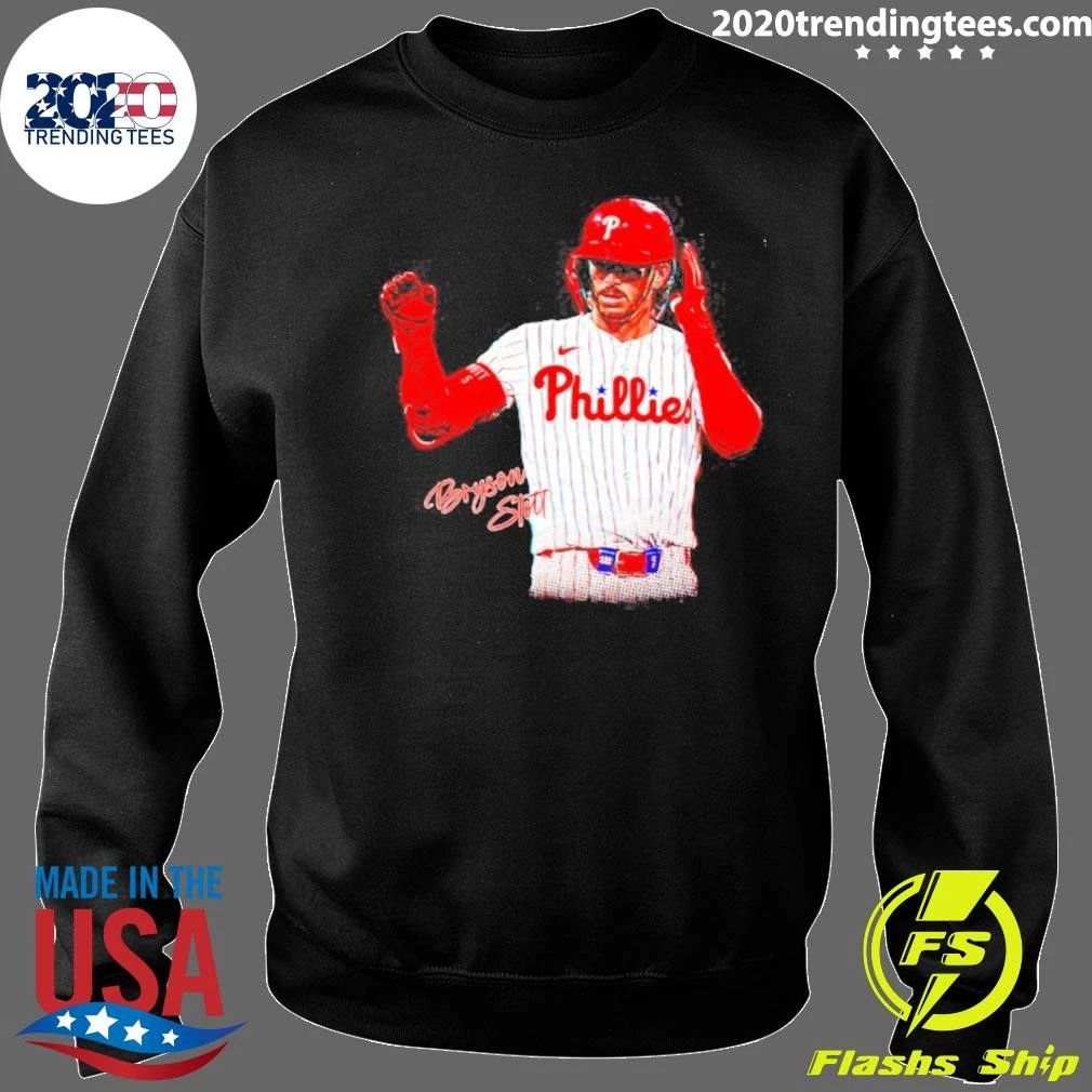 Bryson Stott Philadelphia Phillies Baseball Player Signature Shirt