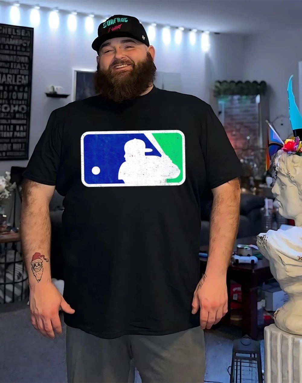 Ken Griffey Jr Junior Baseball MLB Logo shirt