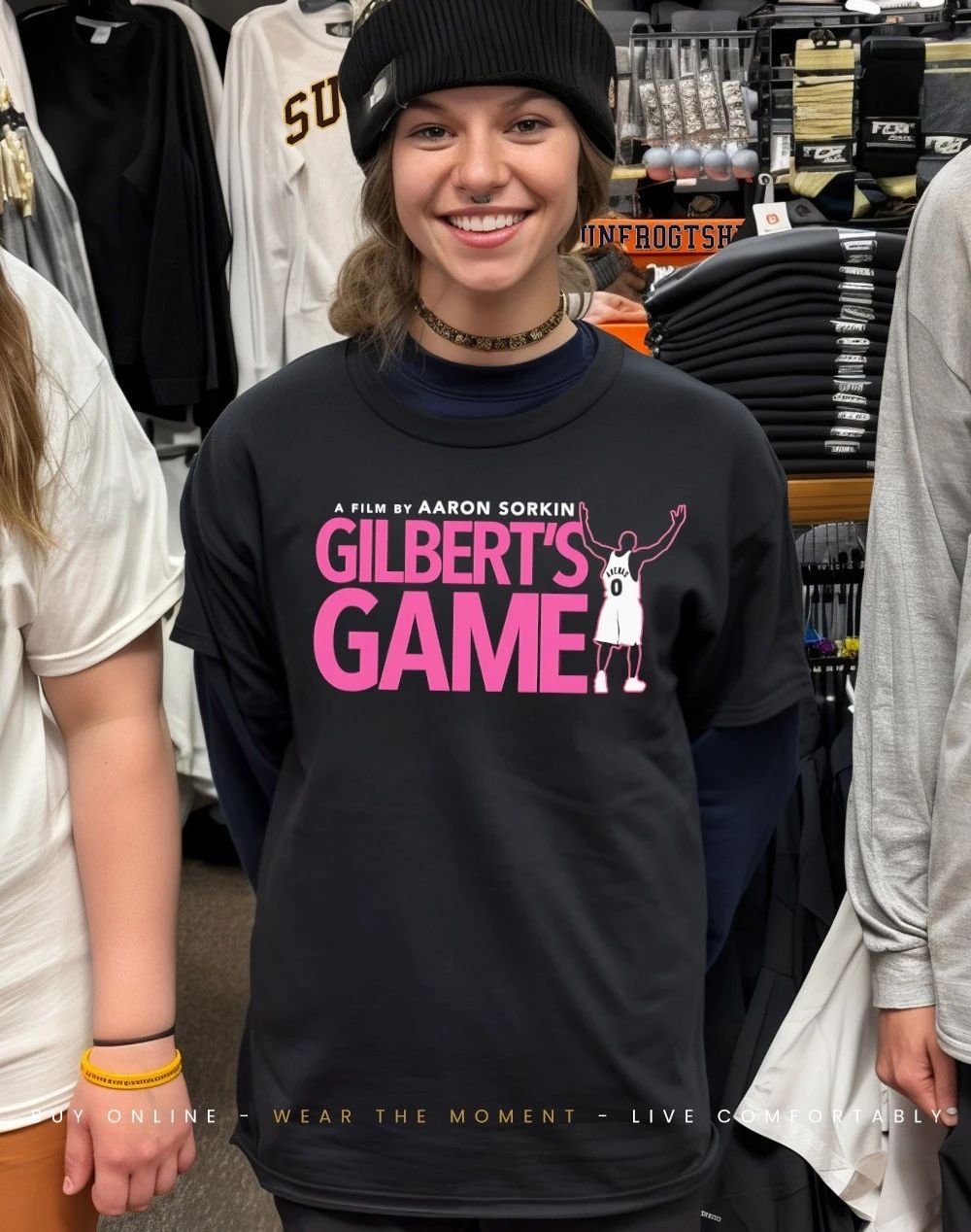 A film by Aaron Sorkin Gilbert Arenas’s game shirt