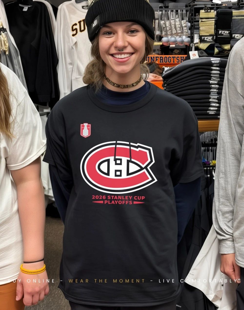 Montreal Canadiens 2026 Stanley Cup Playoffs shirt
