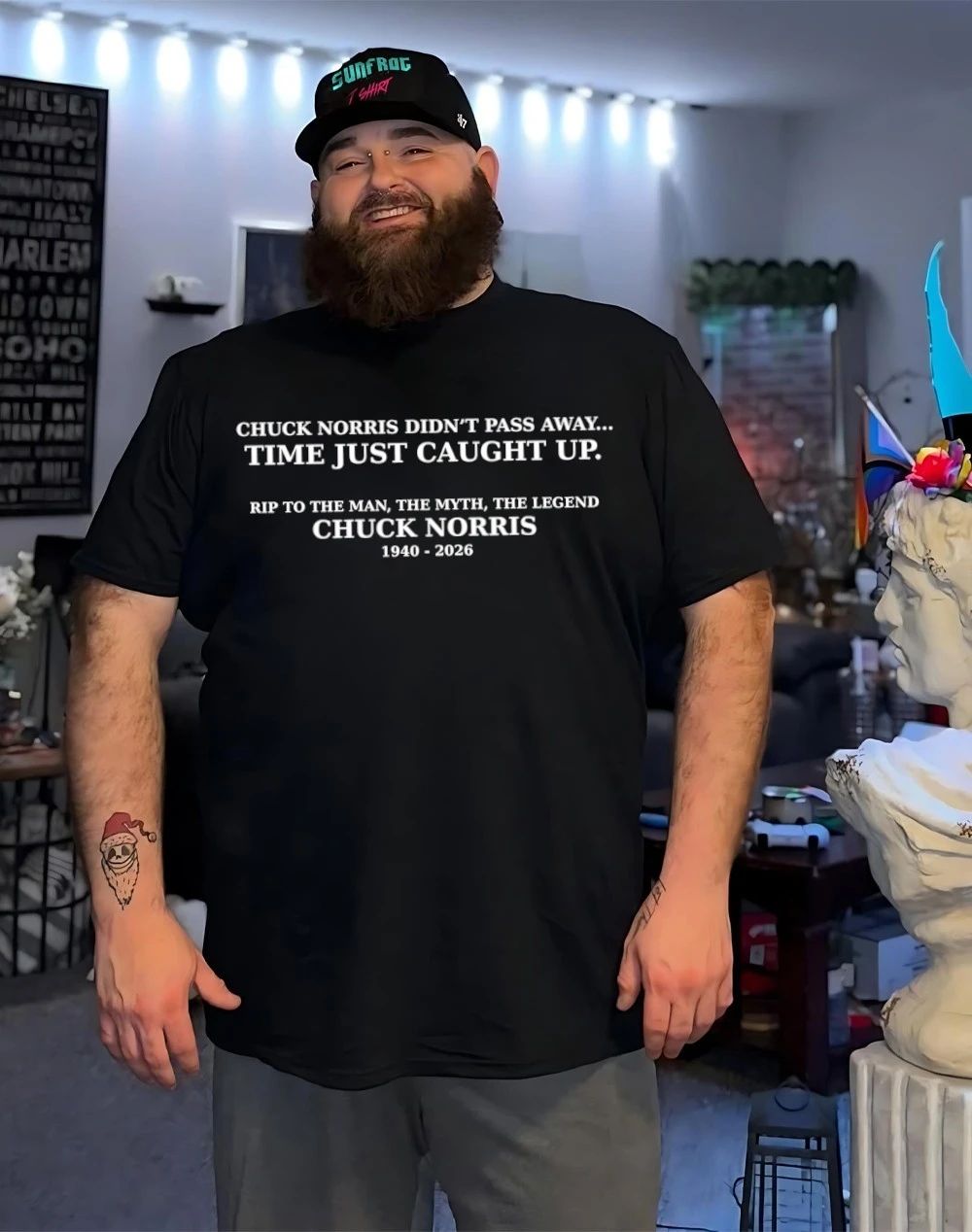 Chuck Norris Memorial Tribute RIP Legend 1940-2026 Shirt