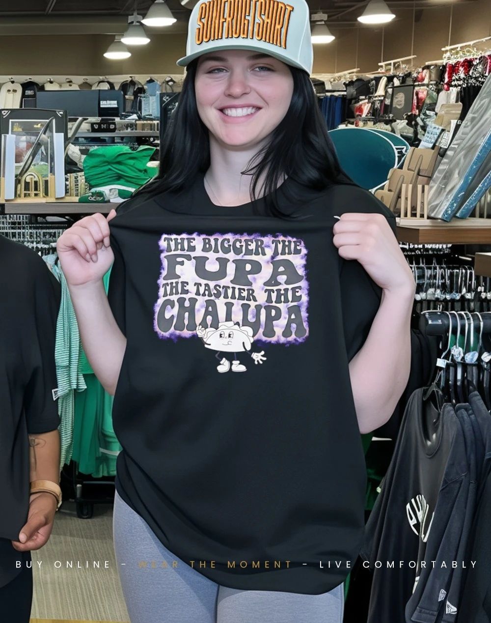 Taco the bigger the fupa the tastier the chalupa shirt