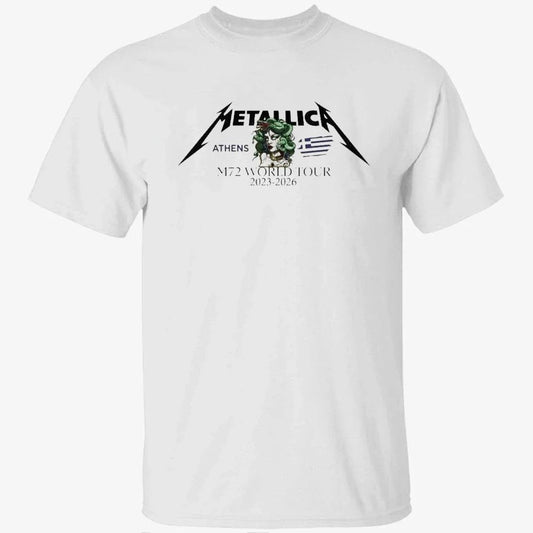 Metallica Athens M72 World Tour 2026 Shirt