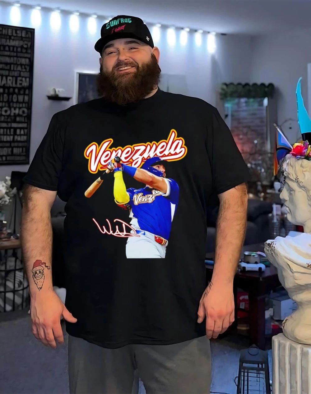 Wilyer Abreu Venezuela World Baseball Classic Champions 2026 graphic shirt