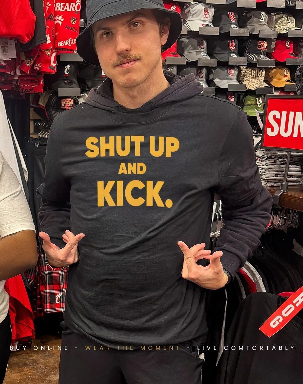Harrison Butker shut up and kick shirt