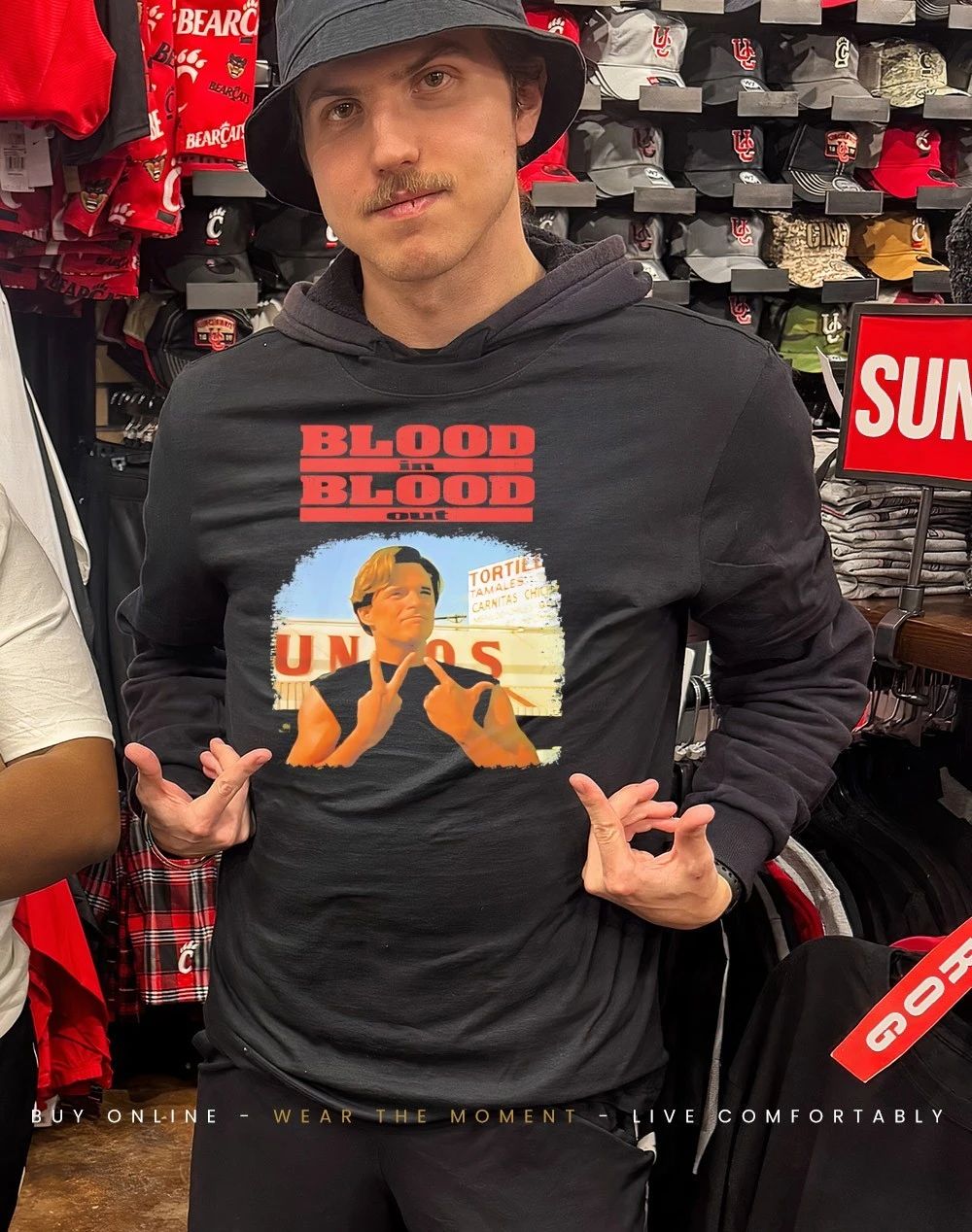 Blood In Blood Out graphic shirt