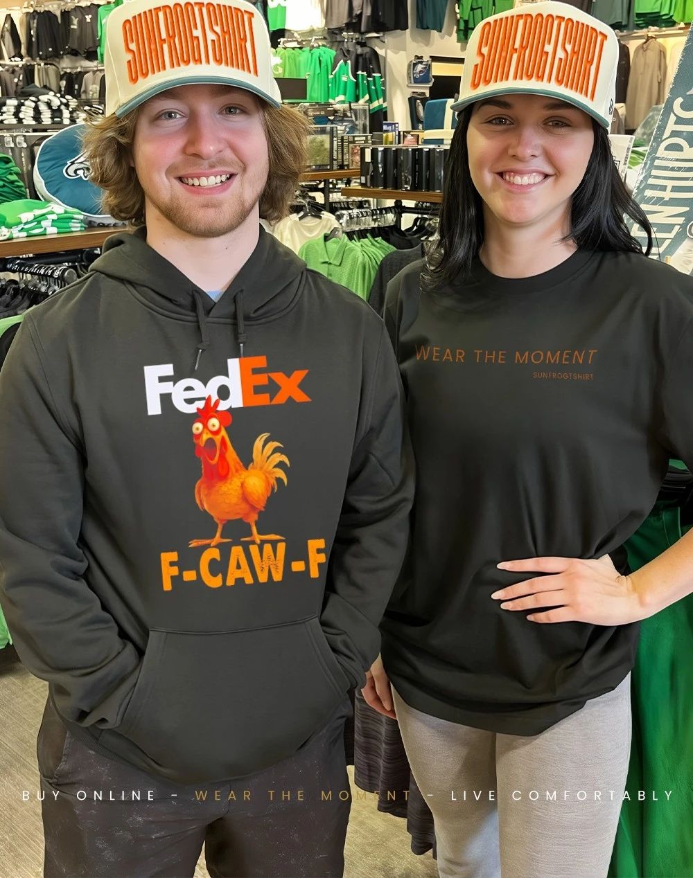 FedEx F-CAW-F Chicken funny shirt