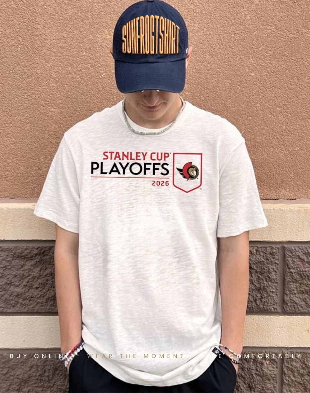 Ottawa Senators Stanley Cup Playoffs logo 2026 shirt