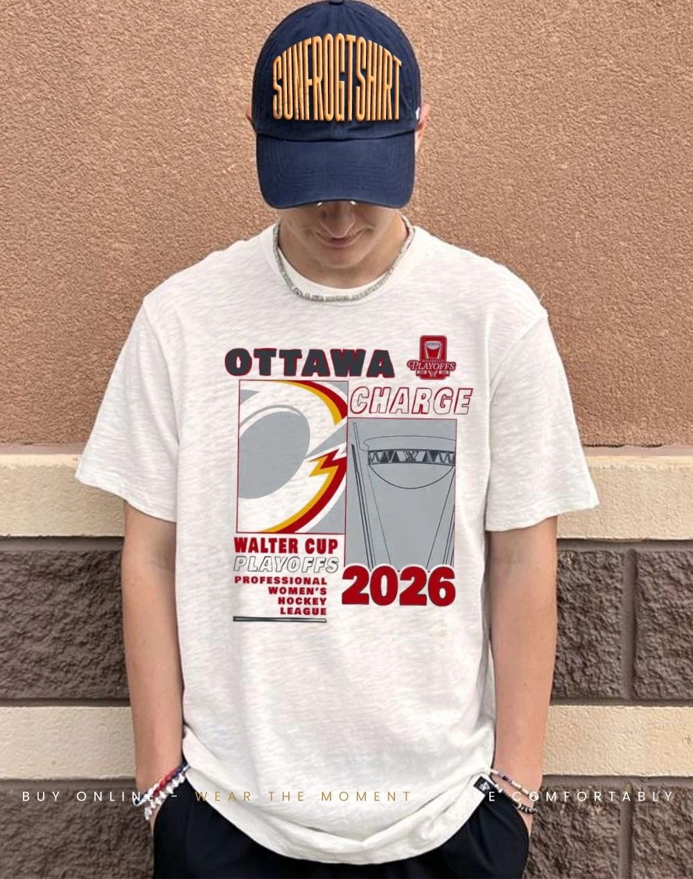Ottawa Charge fragments 2026 Walter Cup Playoffs shirt
