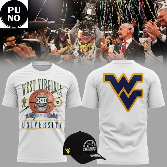 West Virginia Mountaineers Women’s Basketball 2026 Big 12 Tournament Champions Shirt