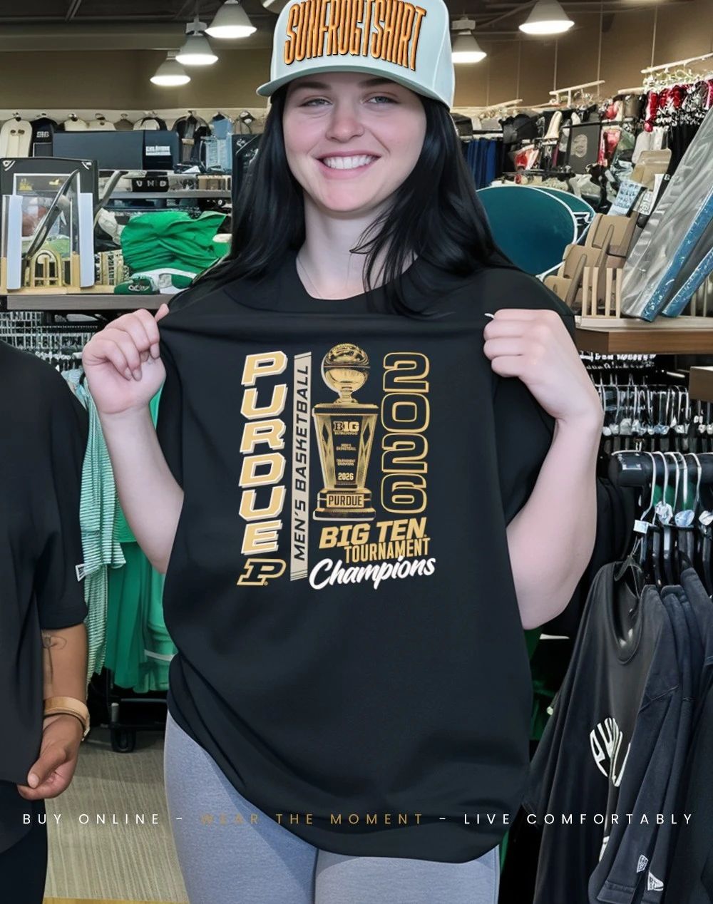 Purdue Boilermakers 2026 Big Ten Tournament Champions Trophy shirt