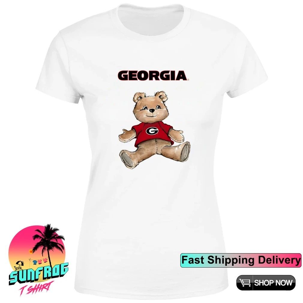 Georgia Bulldogs Teddy Bear no one cartoon shirt