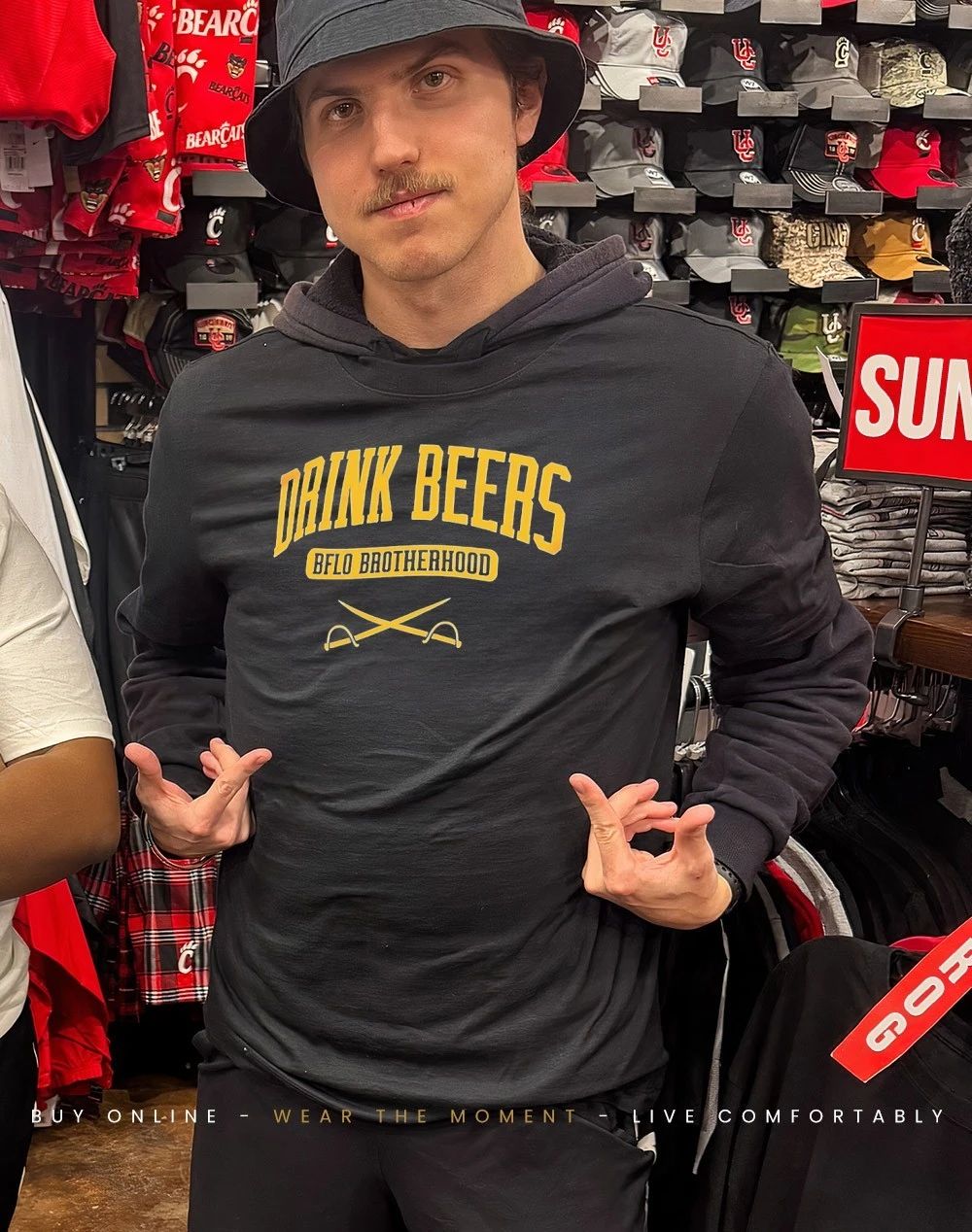 Drink Beers BFLO Brotherhood Buffalo Sabres shirt